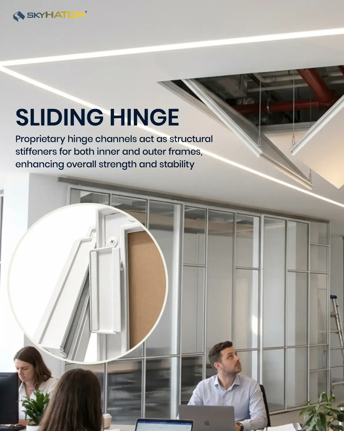 Sliding hinge system