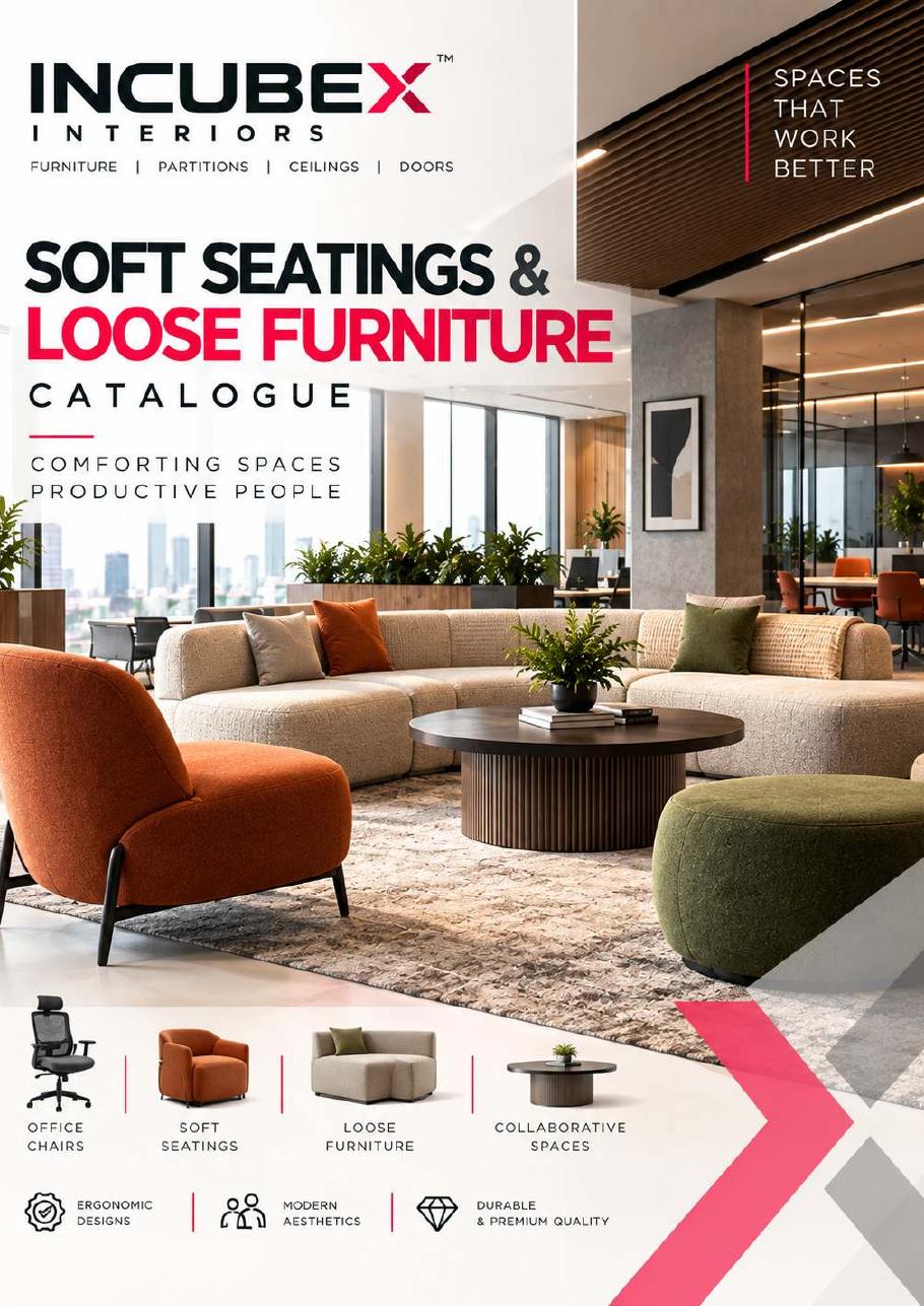 Soft seating catalogue cover