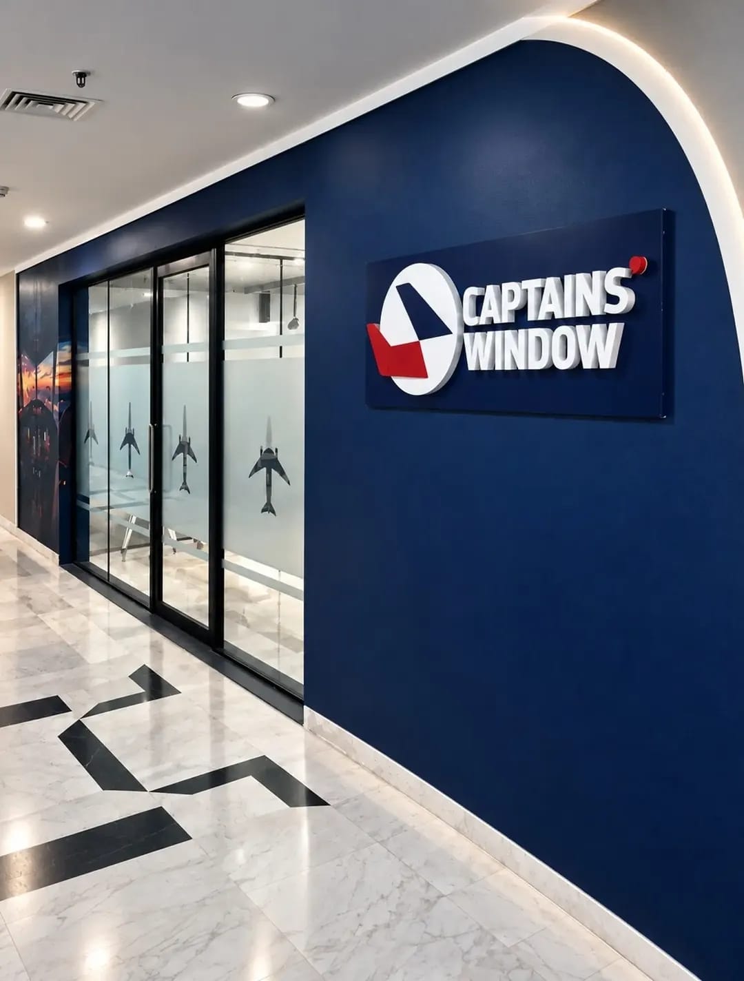 Captain's Window Aviation Solution project image