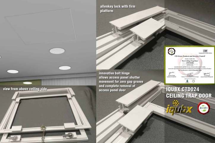 Aluminium Ceiling Trap Door